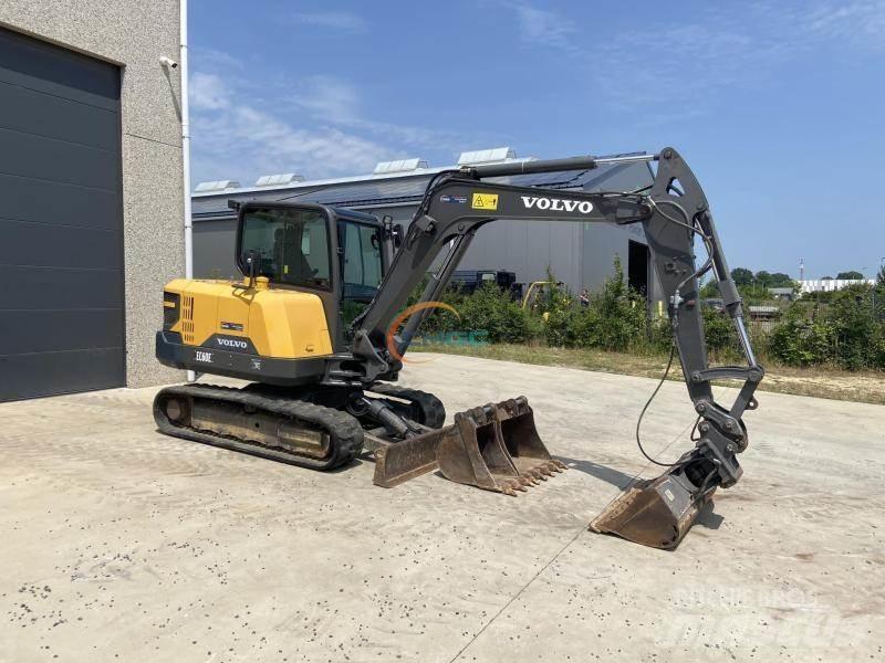 Volvo EC60E Bagri na kolesih