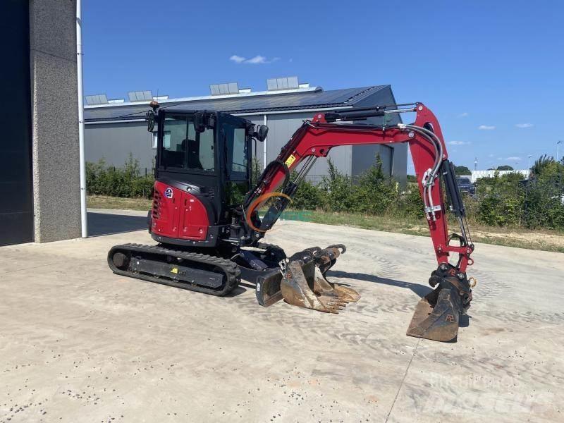 Yanmar VIO38-6 Bagri na kolesih