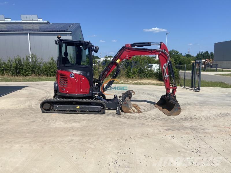 Yanmar VIO38-6 Bagri na kolesih
