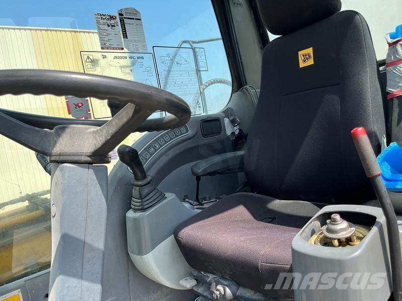 JCB JS200W Bagri za prekladanje primarnih/sekundarnih surovin