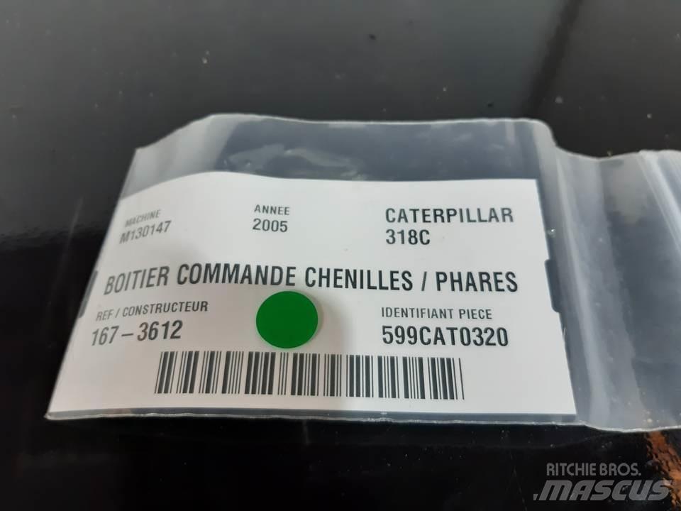 CAT 318C Kabine in notranjost