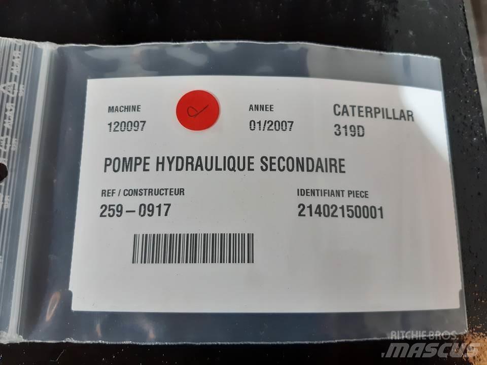 CAT 319D Hidravlika