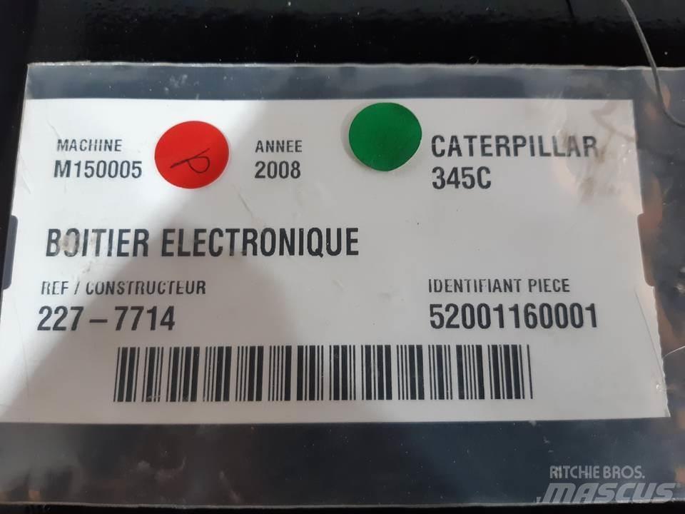 CAT 345C Kabine in notranjost