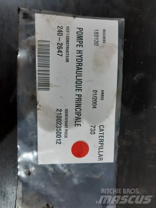 CAT 730 Hidravlika