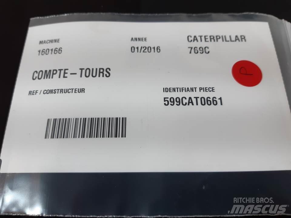 CAT 769C Kabine in notranjost