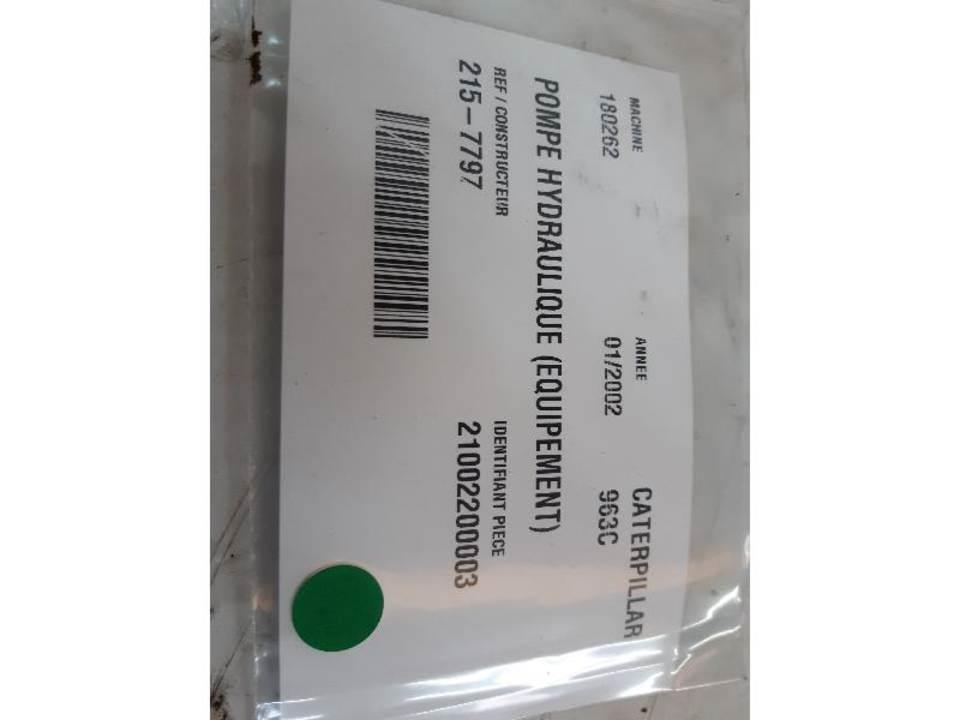 CAT 963C Hidravlika