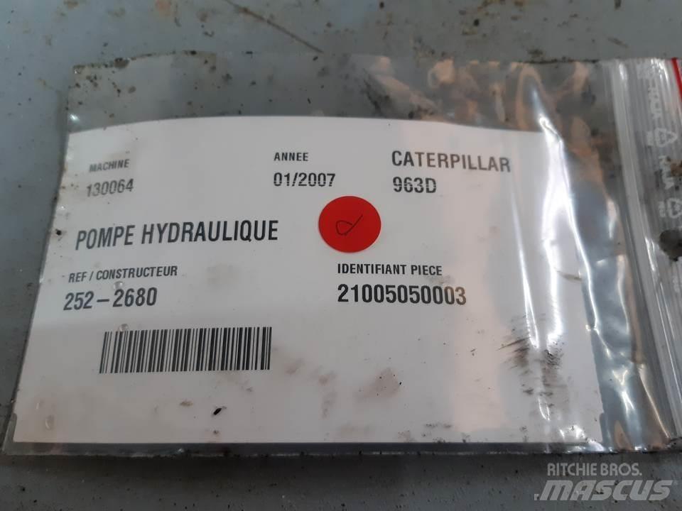 CAT 963D Hidravlika