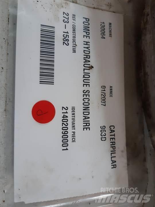 CAT 963D Hidravlika