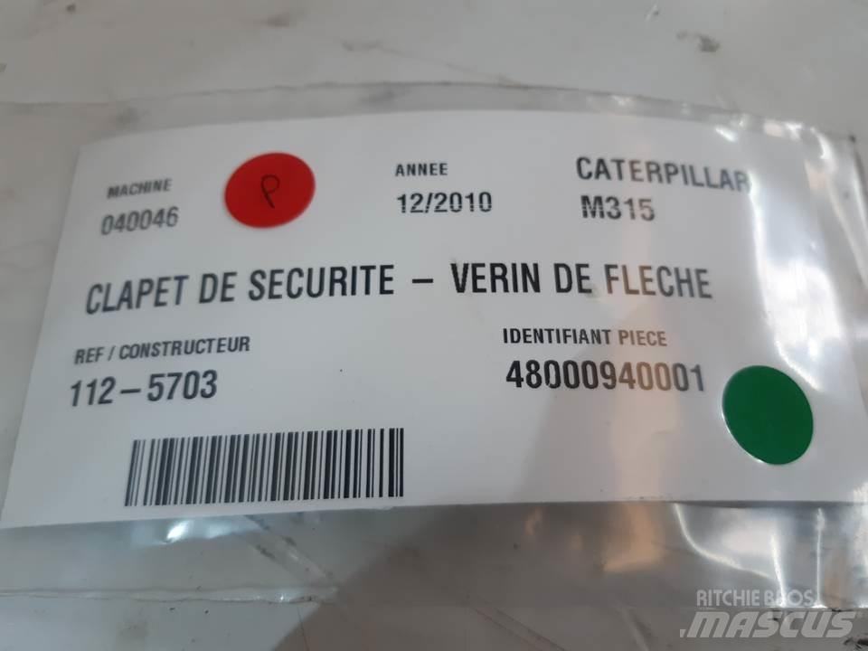 CAT M315 Hidravlika