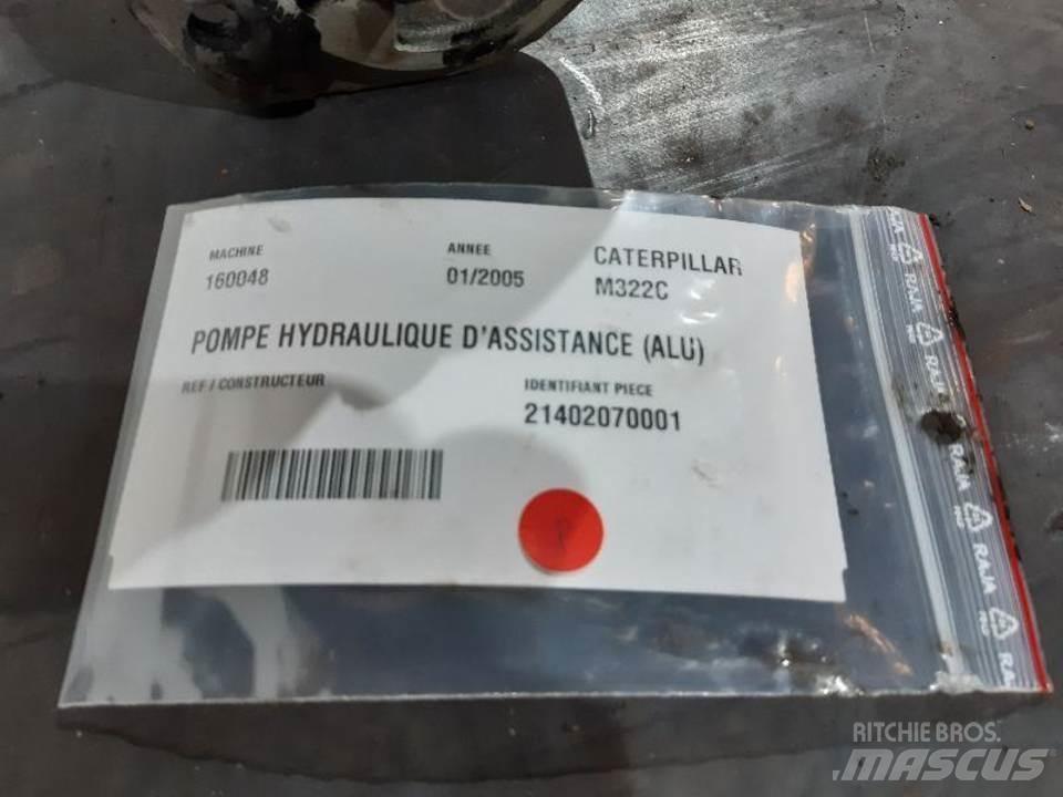 CAT M322C Hidravlika