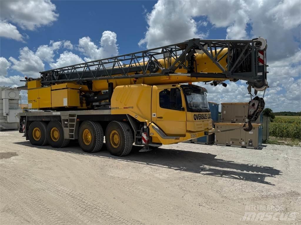 Grove GMK4115 Rabljeni žerjavi za vsak teren