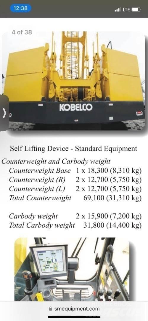 Kobelco CK1100G-2 Dvigala na gosenicah