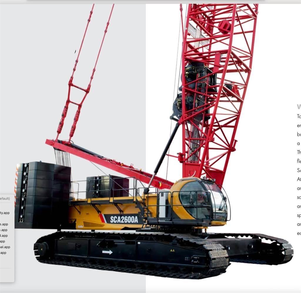 Sany SCA2600A Dvigala na gosenicah