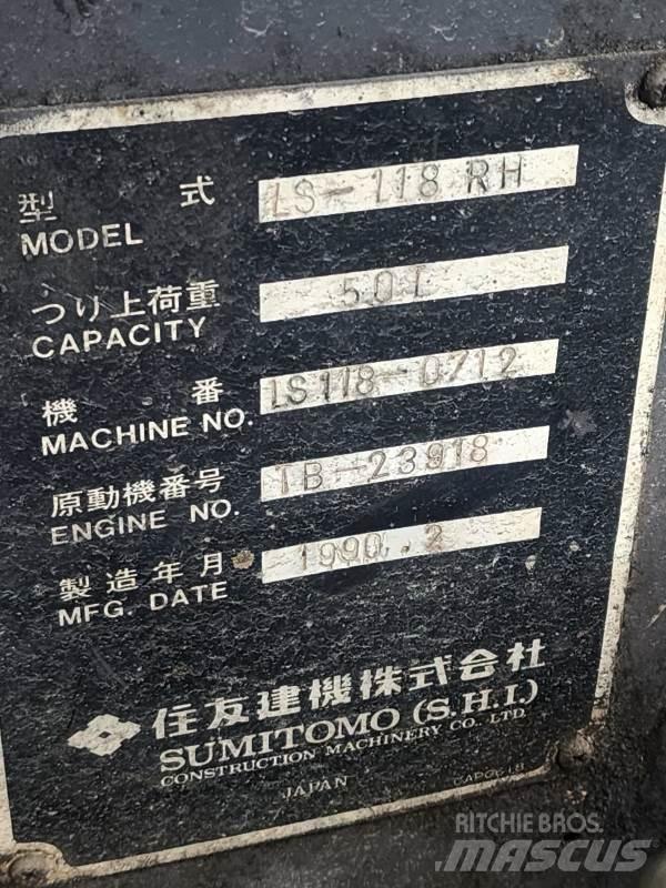 Sumitomo LS-118RH Dvigala na gosenicah