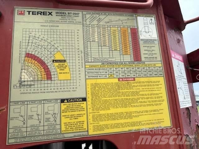 Terex BT 2047 Tovornjaki z žerjavom