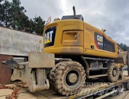 CAT M317 F Bagri na kolesih