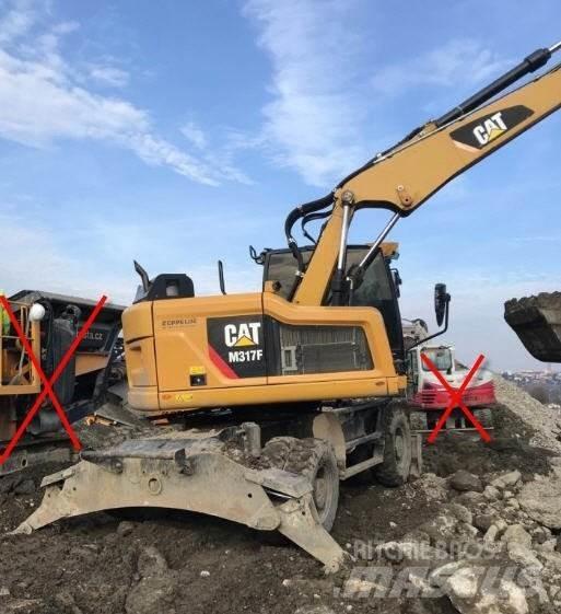 CAT M317 F Bagri na kolesih