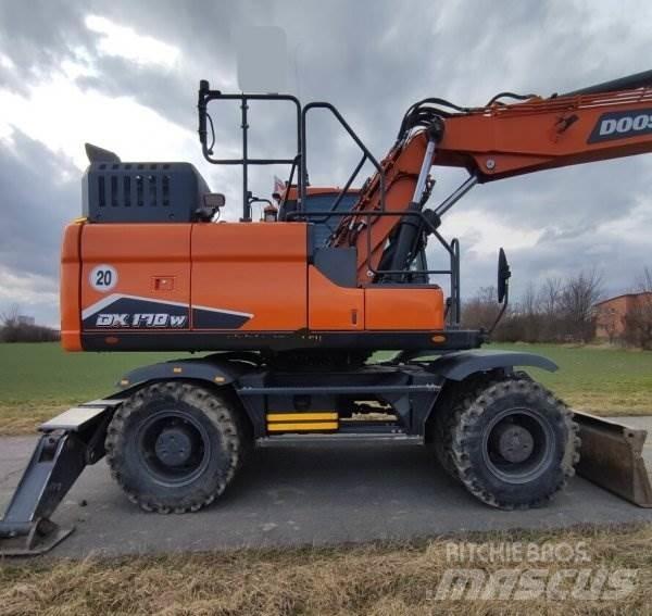 Doosan DX 170 W-7 Bagri na kolesih