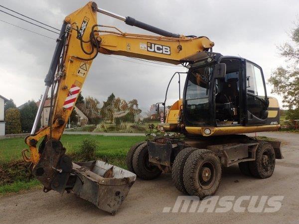 JCB JS 160 W Bagri na kolesih