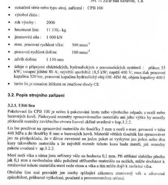  _JINÉ (CZ) ŽĎAS - CPB 100 Drobilci