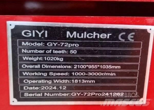  _JINÉ GIYI GY-72pro Gozdarski mulčerji