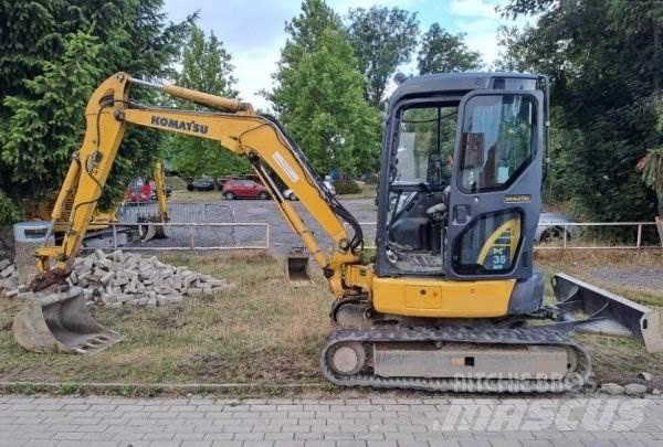 Komatsu PC 35 MR-3 Mini bagri <7t