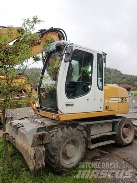 Liebherr A 314 Bagri na kolesih