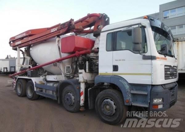 MAN TGA 35.410 +Sermac Kamionske črpalke za beton