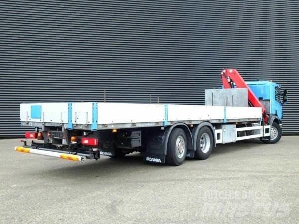 Scania P320 + Effer Tovornjaki z žerjavom