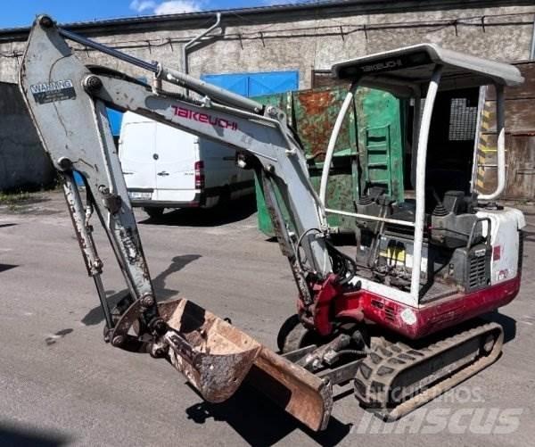 Takeuchi TB 016 Mini bagri <7t