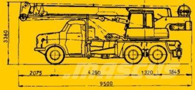 Tatra 148 +ČKD - AD 20 Tovornjaki z žerjavom