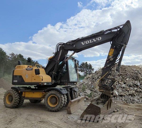 Volvo EW 140 D Bagri na kolesih