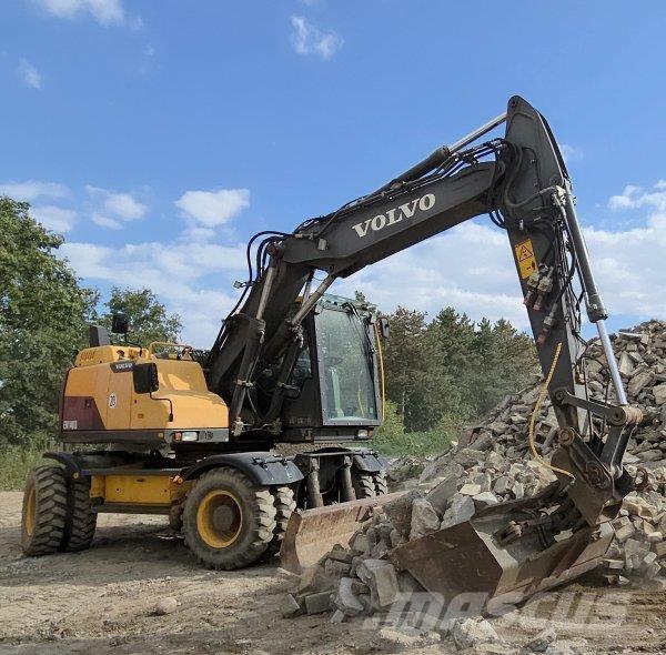 Volvo EW 140 D Bagri na kolesih
