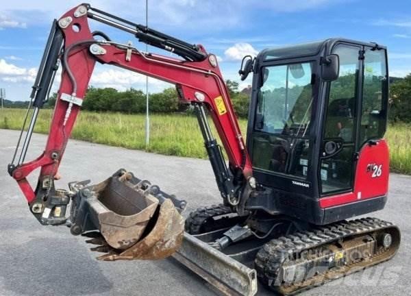Yanmar SV 26 Mini bagri <7t