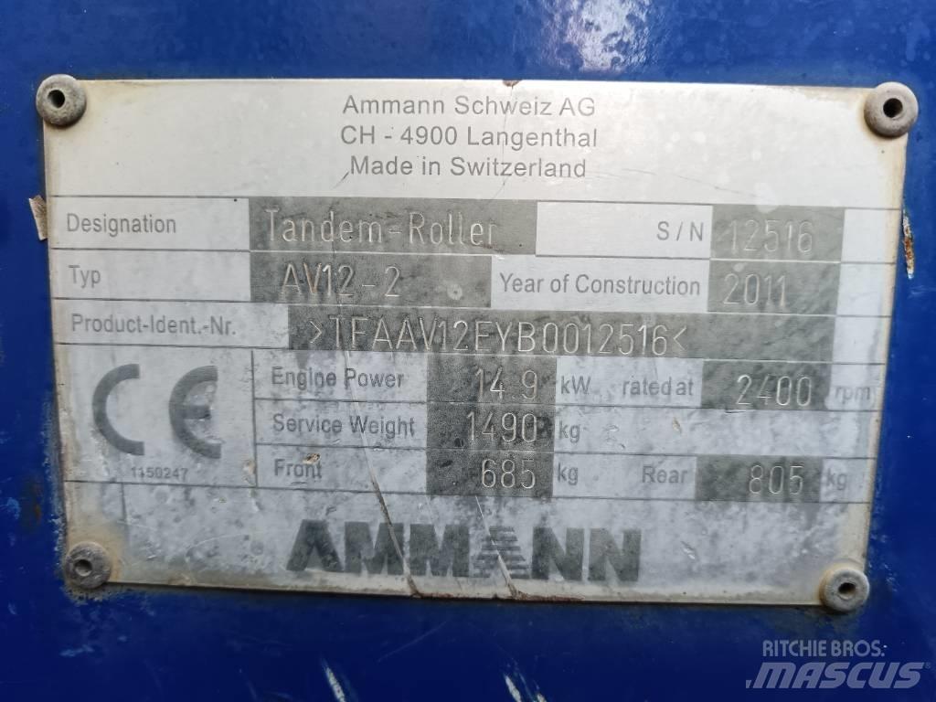 Ammann AV 12-2 Dvojni valjarji