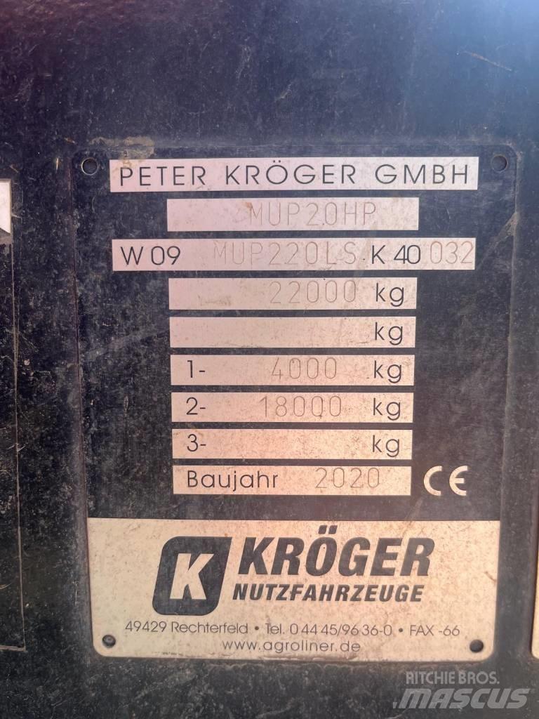 Kröger MUP 20 Kiper prikolice