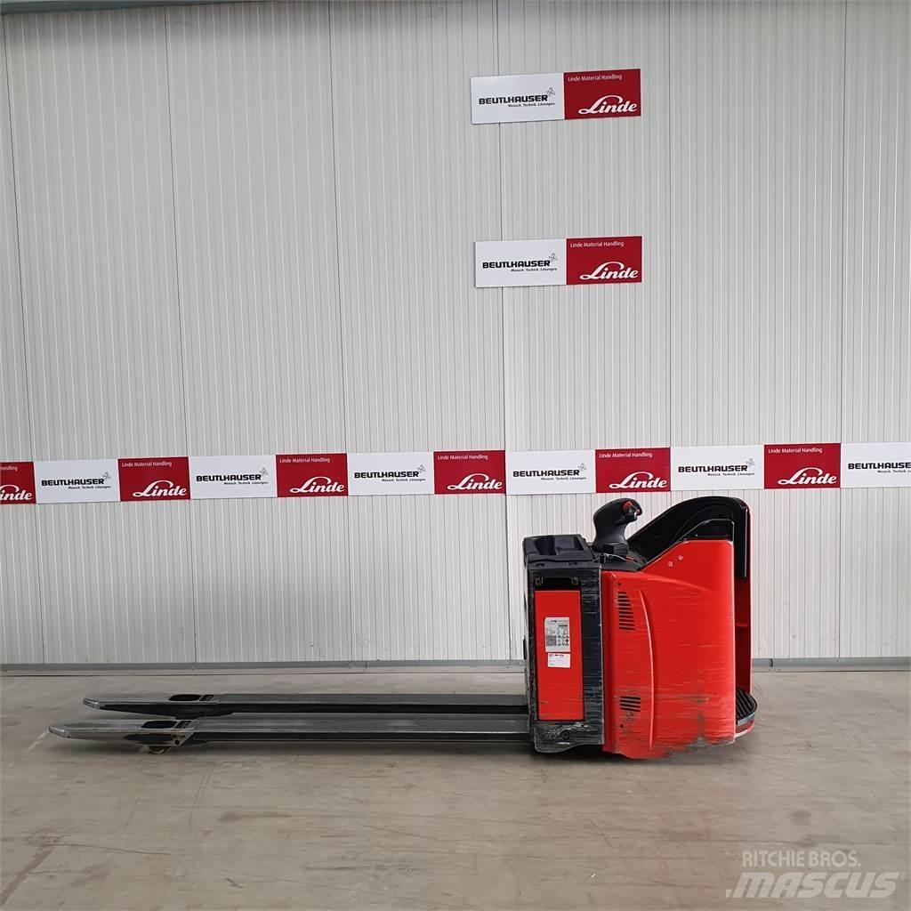 Linde T20SP-lang Električni nizko dvižni viličar