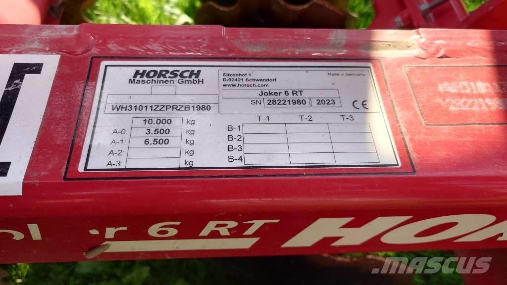 Horsch Joker 6RT Kolutne brane