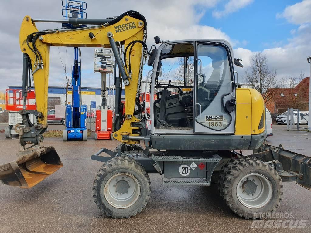 Wacker Neuson EW100 Bagri na kolesih