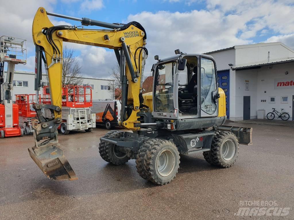 Wacker Neuson EW100 Bagri na kolesih