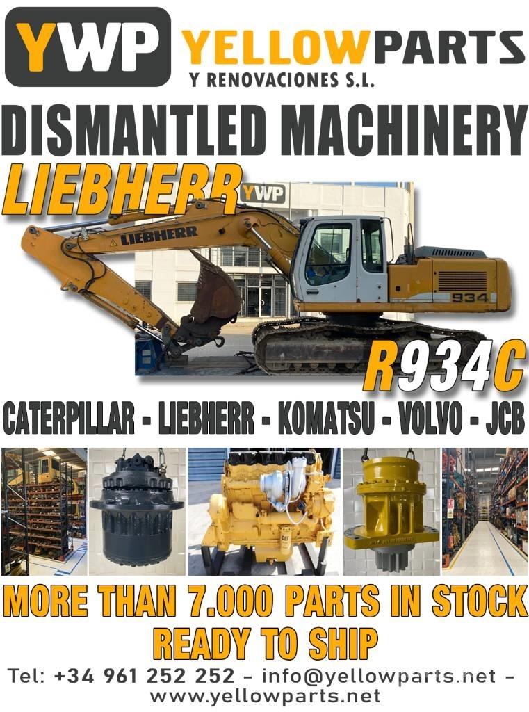 Liebherr R 934 C Bagri goseničarji