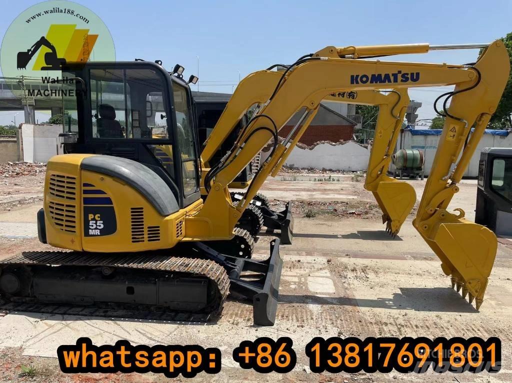 Komatsu PC 55 MR Mini bagri <7t