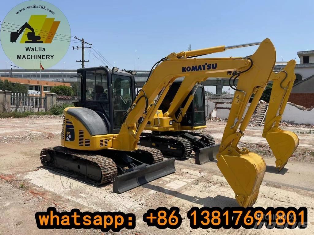 Komatsu PC 55 MR Mini bagri <7t