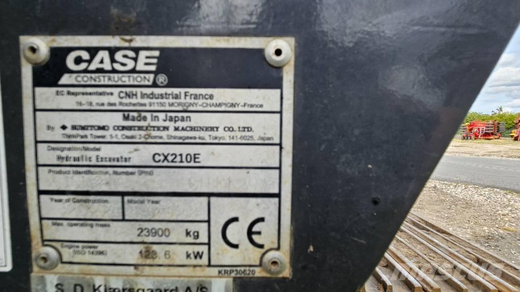 CASE CX 210 E Bagri goseničarji