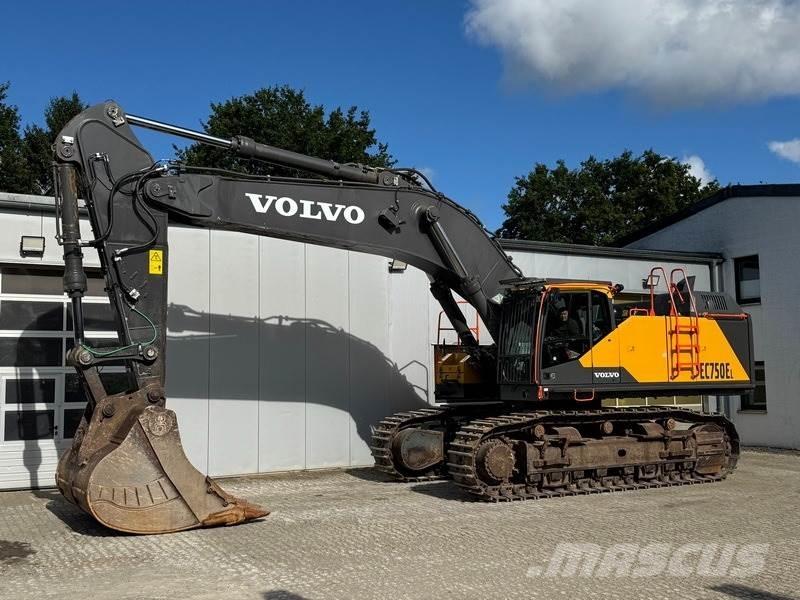 Volvo EC 750 EL Bagri goseničarji