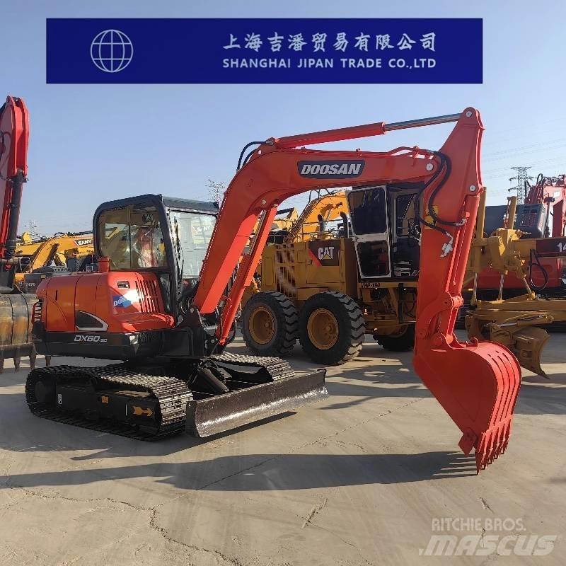 Doosan DX 60 Mini bagri <7t