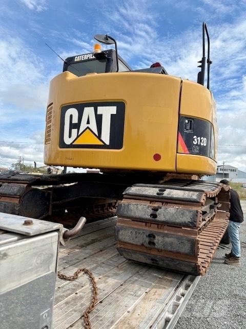 CAT 313 D Bagri na kolesih