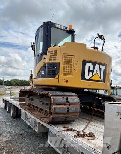 CAT 313 D Bagri na kolesih