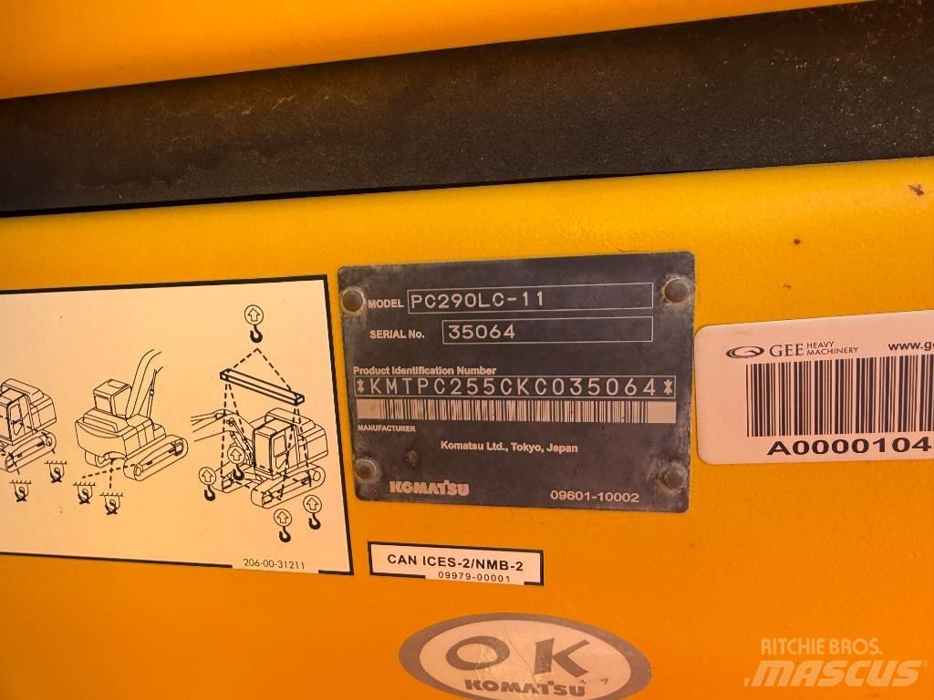 Komatsu PC290LC-11 Bagri goseničarji