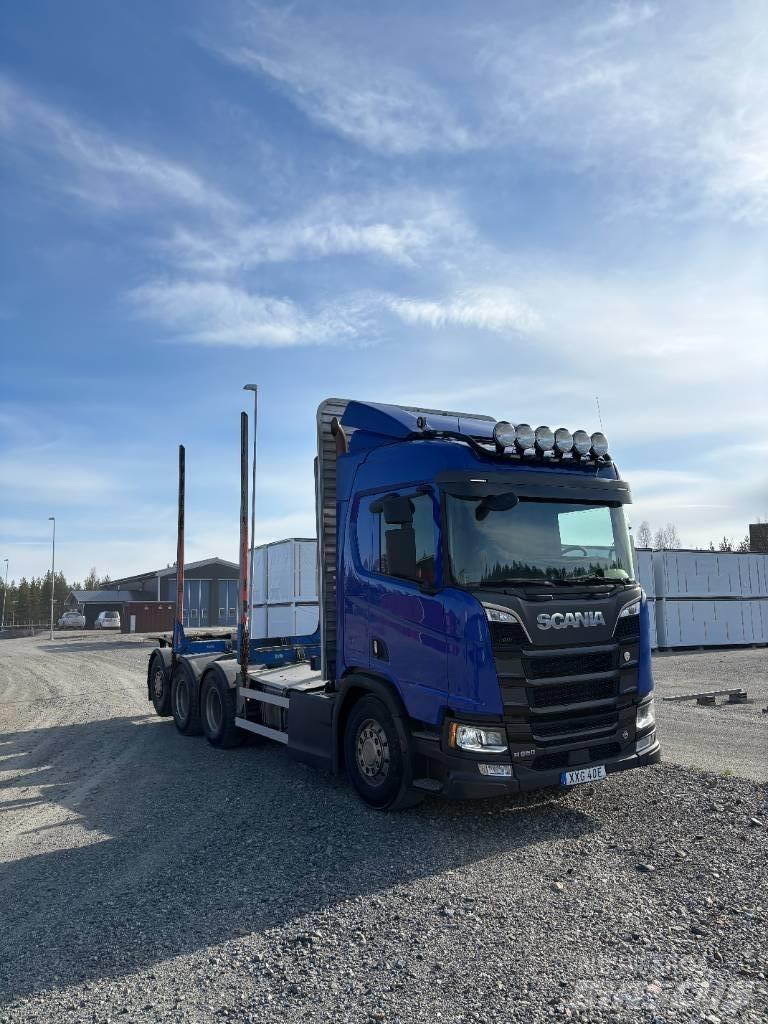 Scania R 650 Tovornjaki za hlode